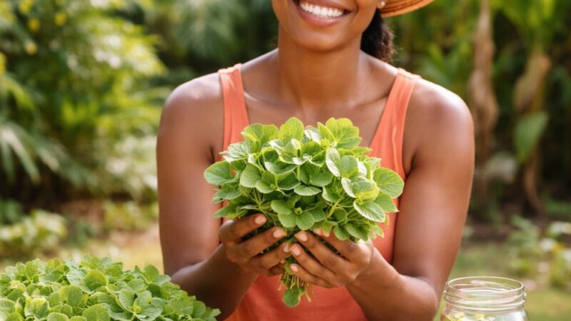 Appréciez les bienfaits du gros thym guadeloupéen